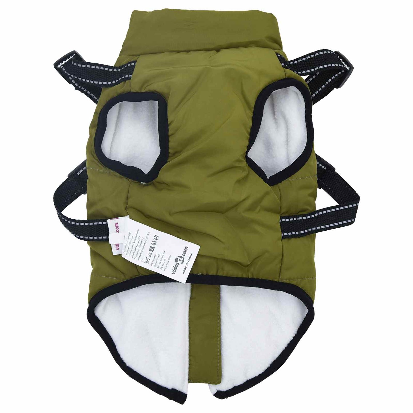 Dog Coat Army Green L36