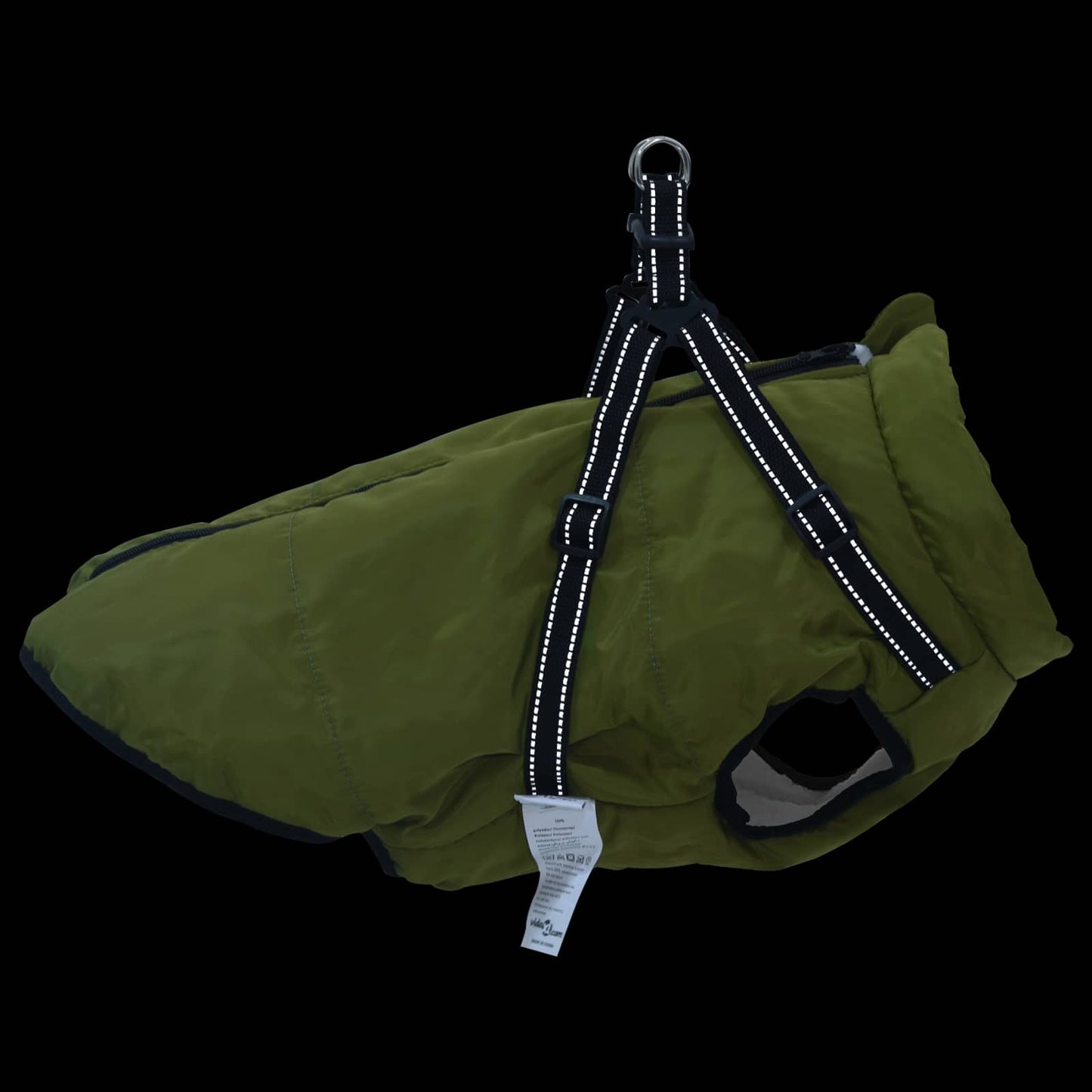 Dog Coat Army Green L44