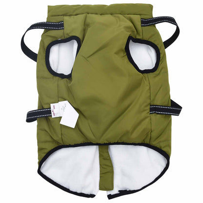 Dog Coat Army Green L68