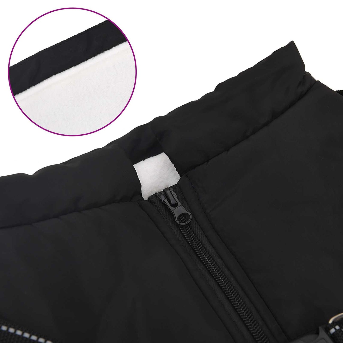 Dog Coat Black L48