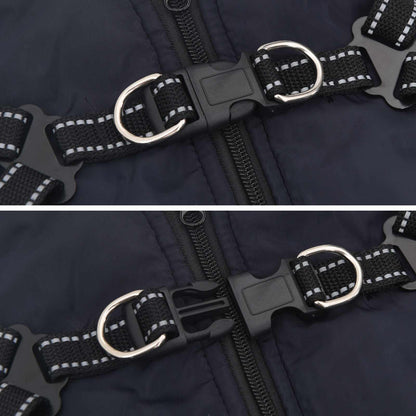 Dog Coat Navy Blue L24