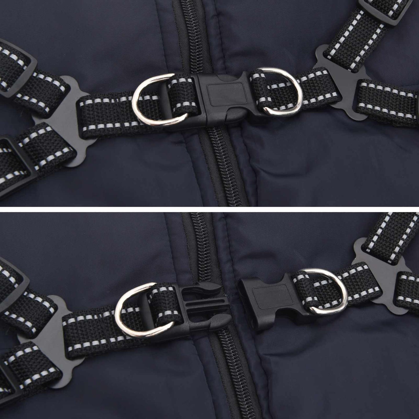 Dog Coat Navy Blue L48
