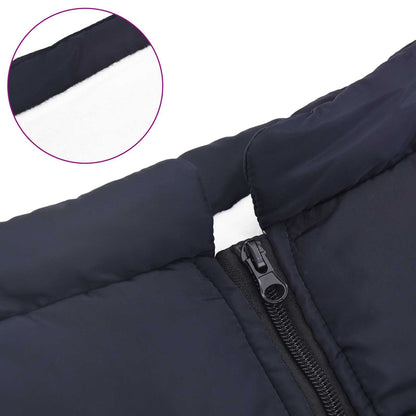 Dog Coat Navy Blue L48