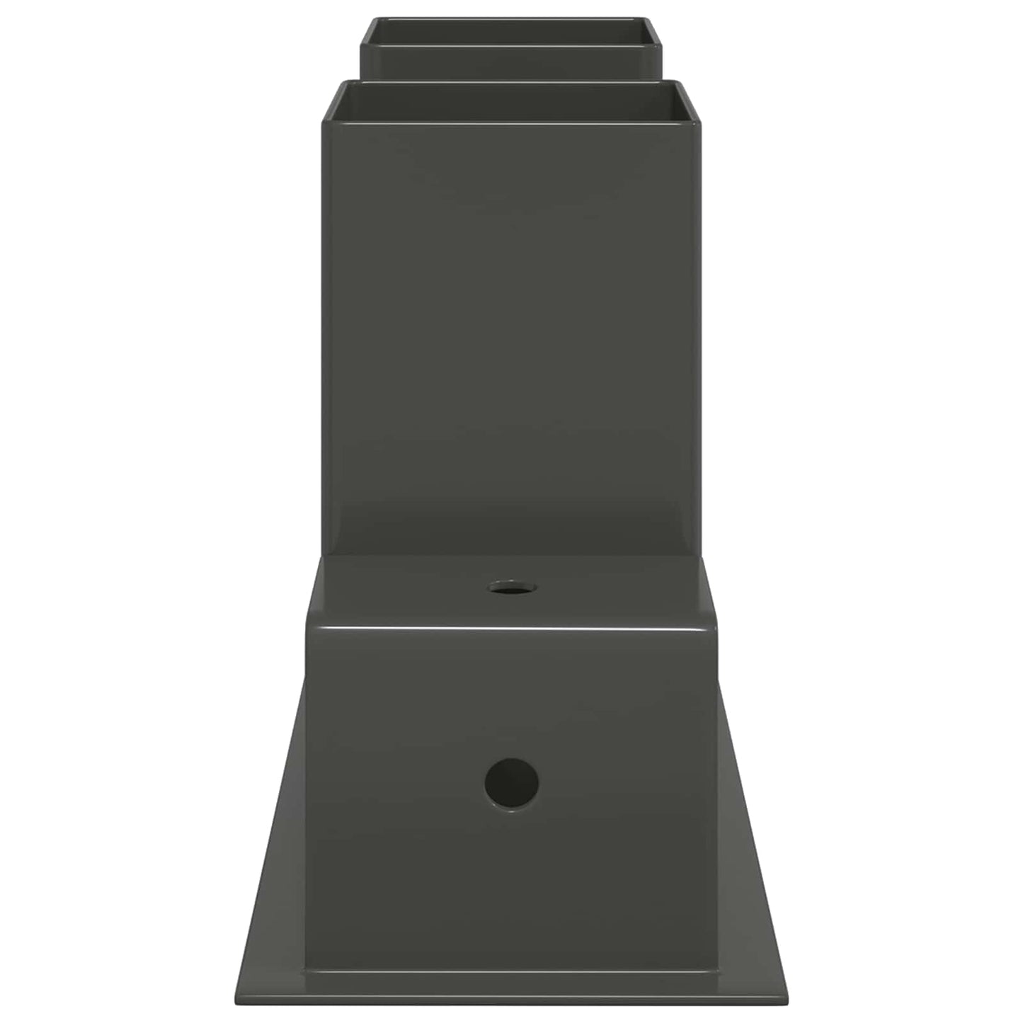 Firewood Stack Aid 2 pcs Anthracite 34 x 10 x 15 cm Steel