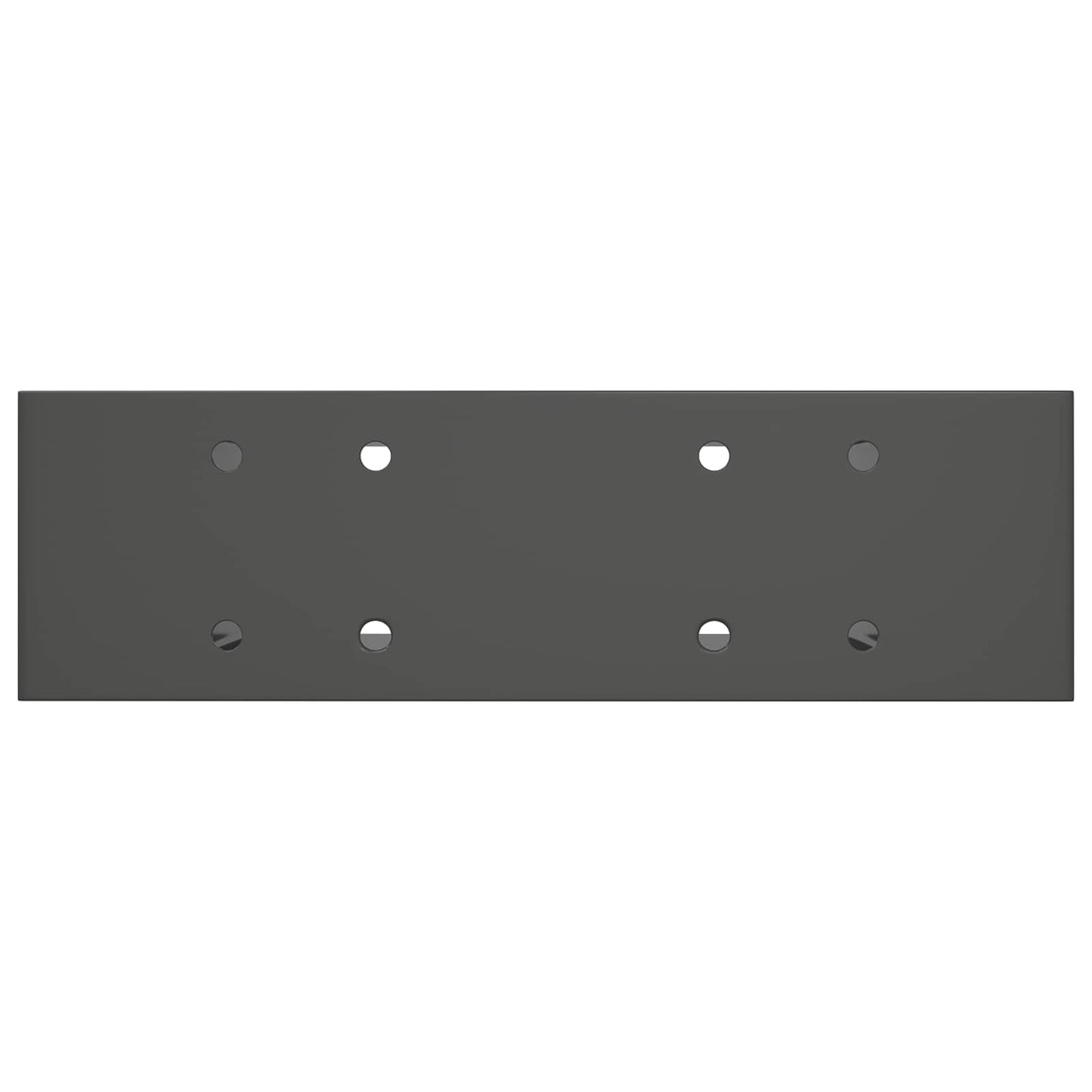 Firewood Stack Aid 2 pcs Anthracite 34 x 10 x 15 cm Steel