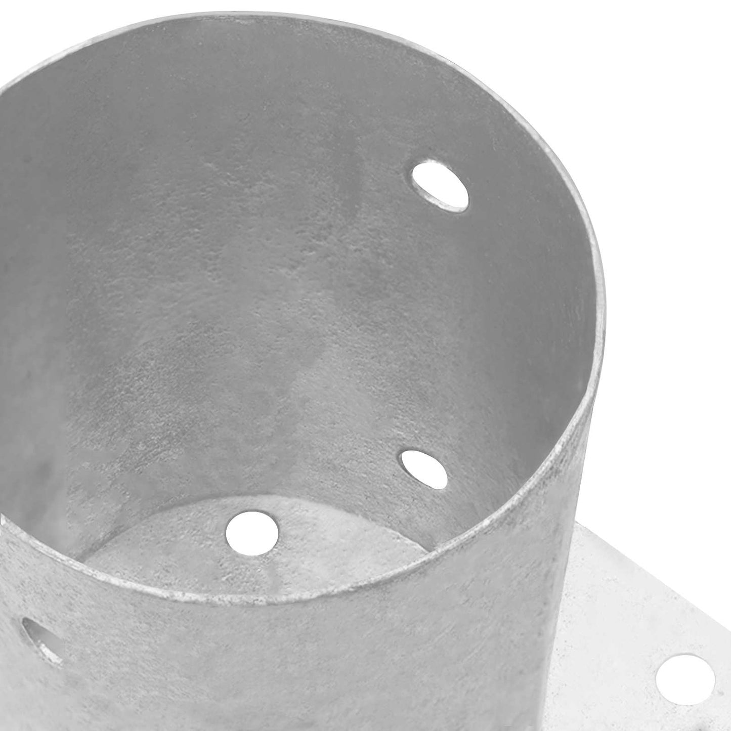 Round Ground Anchor 12 pcs Silver 15 x 15 x 15 cm Metal