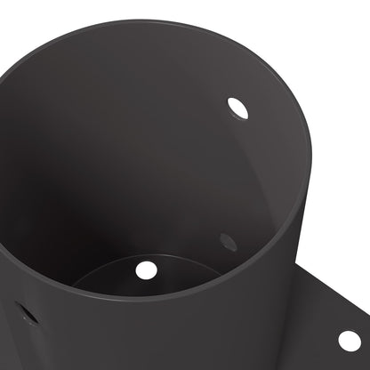 Round Ground Anchor 12 pcs Anthracite 15 x 15 x 15 cm Metal