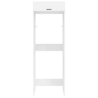 Wash Machine Cabinet White 67.5 x 68 x 200 cm Engineered wood