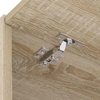 Wash Machine Cabinet Sonoma 67.5 x 68 x 200 cm Engineered wood