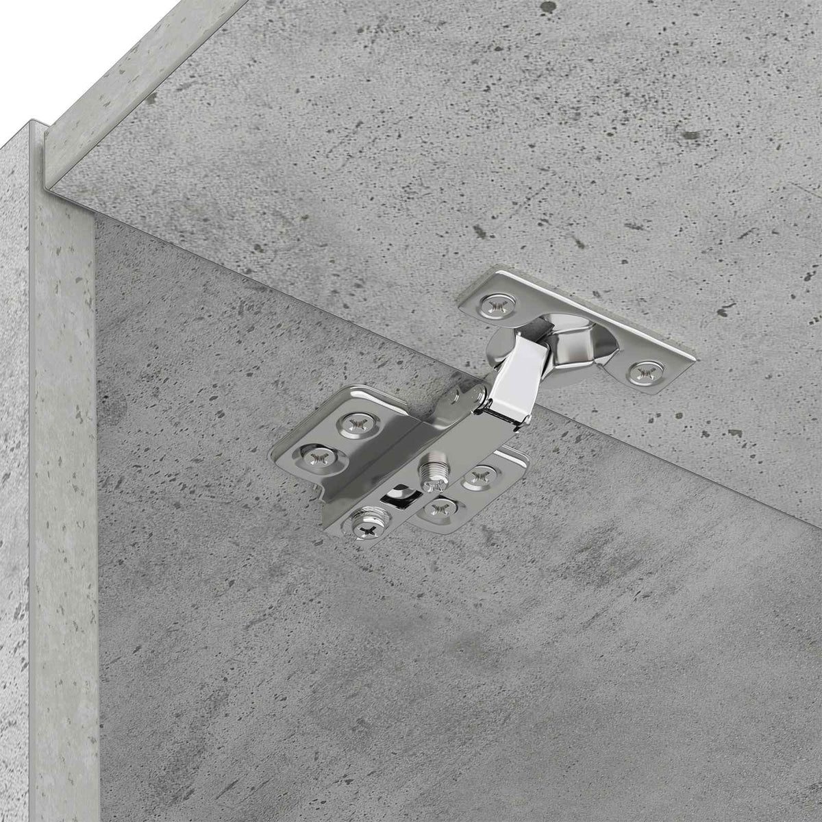 Wash Machine Cabinet Concrete Grey 67.5 x 68 x 200 cm