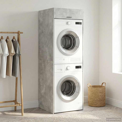 Wash Machine Cabinet with Storage Concerte 67.5 x 68 x 200 cm