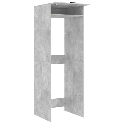 Wash Machine Cabinet Concrete Grey 67.5 x 68 x 200 cm
