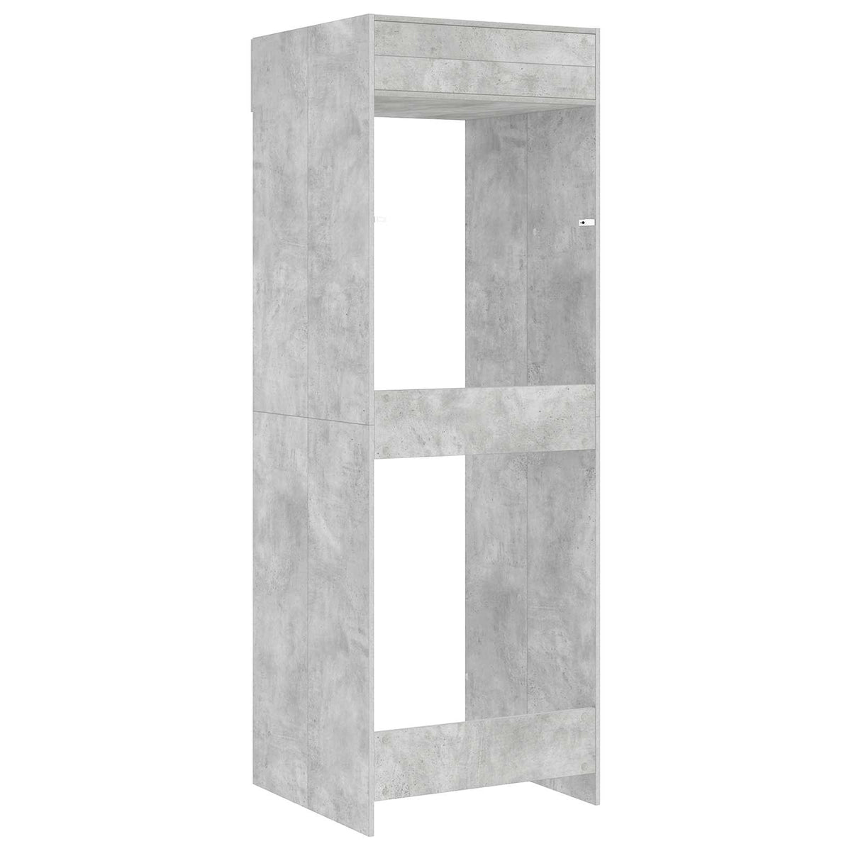 Wash Machine Cabinet Concrete Grey 67.5 x 68 x 200 cm