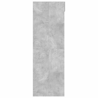 Wash Machine Cabinet Concrete Grey 67.5 x 68 x 200 cm