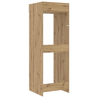 Wash Machine Cabinet with Door Artisan Oak 67.5 x 68 x 200 cm