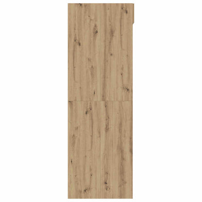 Wash Machine Cabinet with Door Artisan Oak 67.5 x 68 x 200 cm