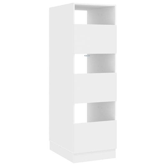 Laundry Cabinet White 50 x 68 x 162 cm Engineered wood