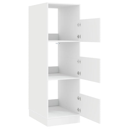 Laundry Cabinet White 50 x 68 x 162 cm Engineered wood