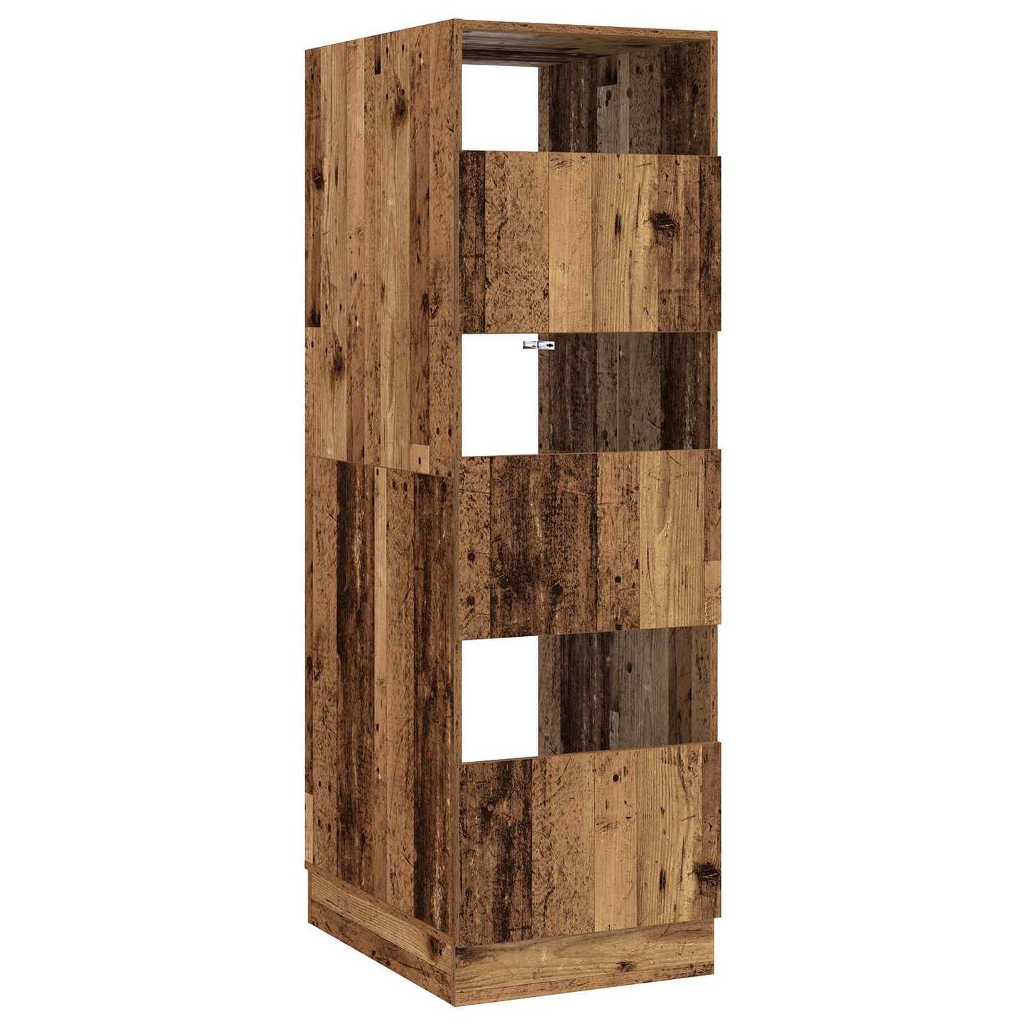 Laundry Cabinet Old Wood 50 x 68 x 162 cm Engineered wood