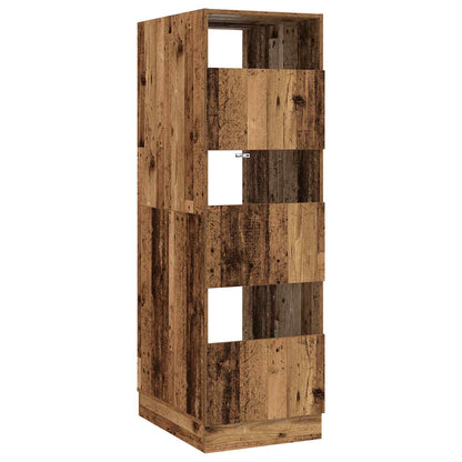 Laundry Cabinet Old Wood 50 x 68 x 162 cm Engineered wood