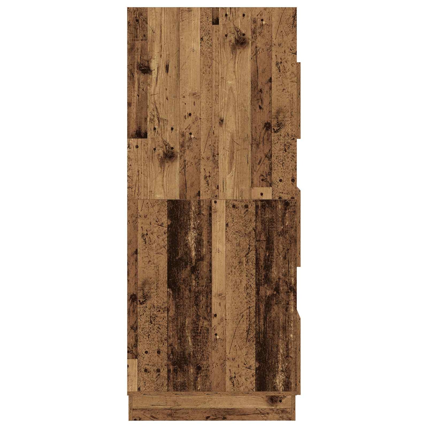 Laundry Cabinet Old Wood 50 x 68 x 162 cm Engineered wood