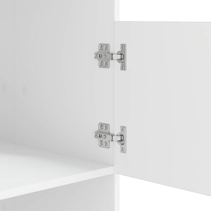 Laundry Cabinet White 50 x 68 x 102 cm Engineered wood