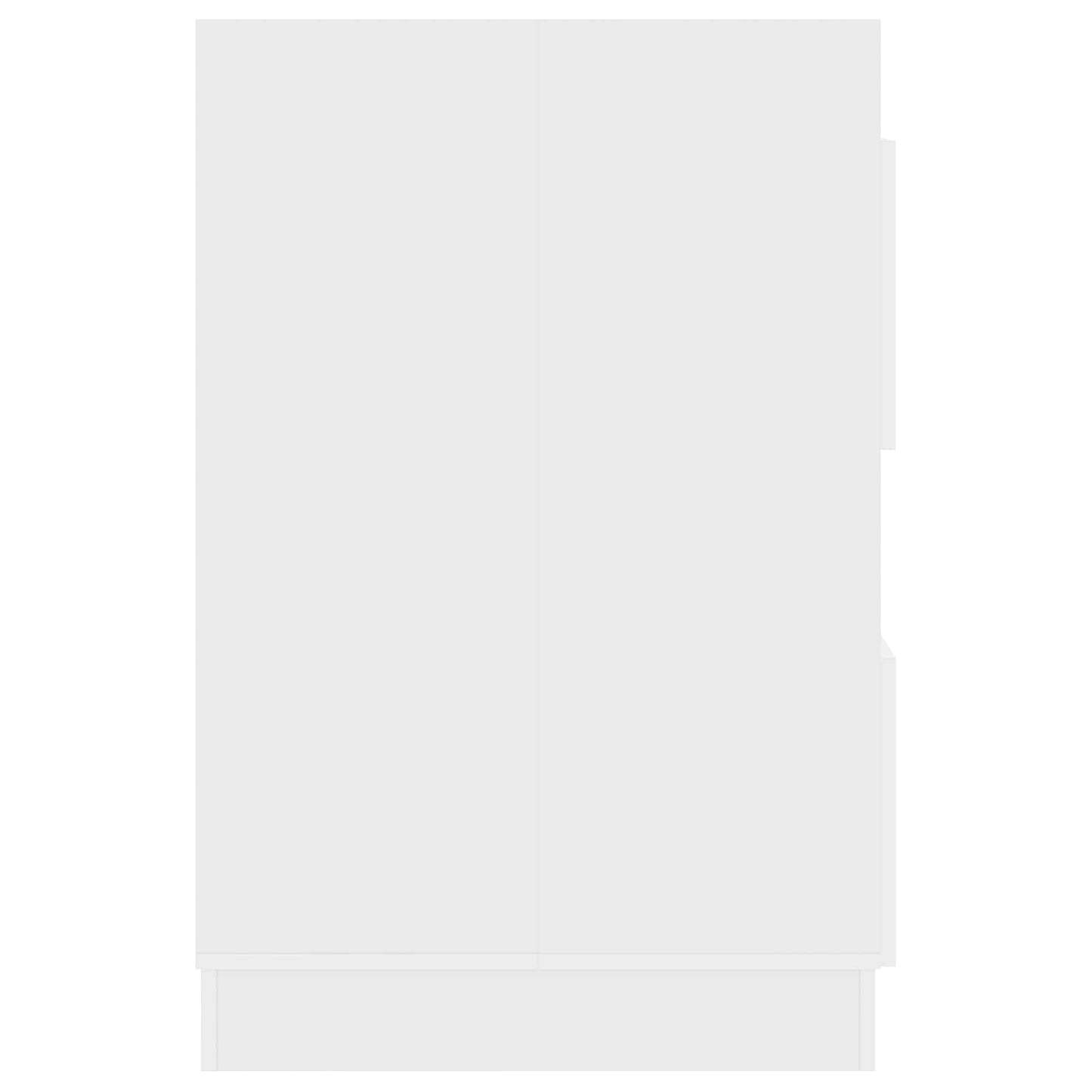 Laundry Cabinet White 50 x 68 x 102 cm Engineered wood