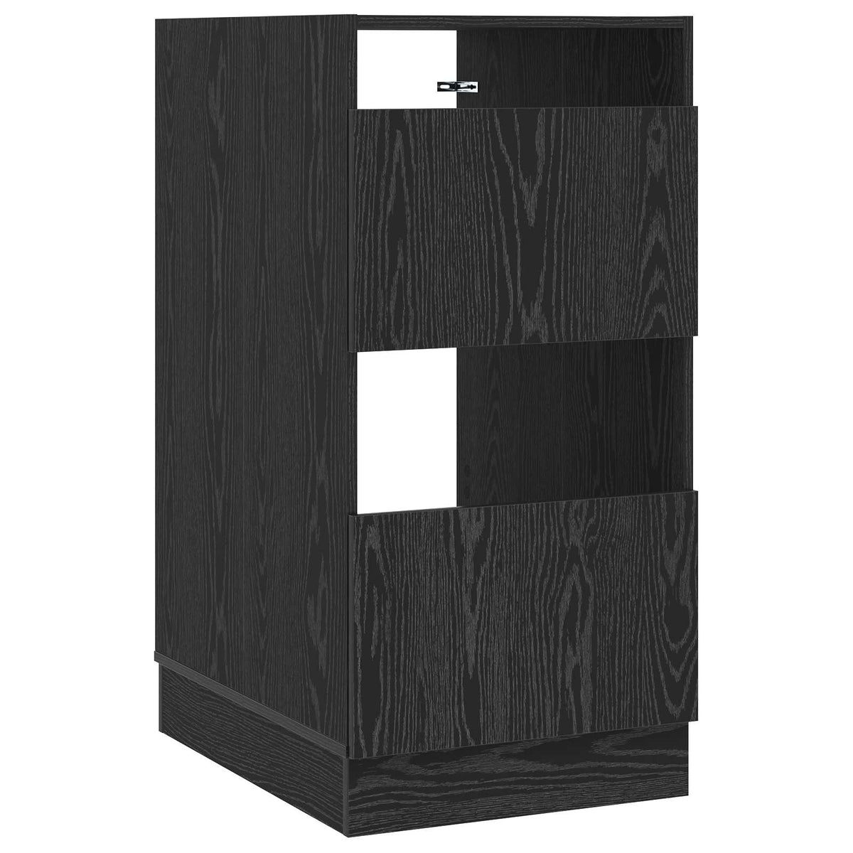 Laundry Cabinet Black Oak 50 x 68 x 102 cm Engineered wood