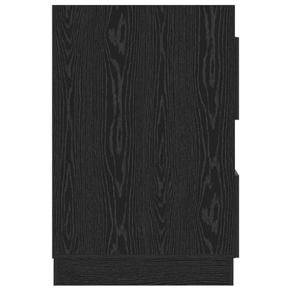 Laundry Cabinet Black Oak 50 x 68 x 102 cm Engineered wood