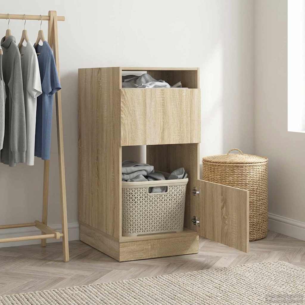Laundry Cabinet Sonoma 50 x 68 x 102 cm Engineered wood