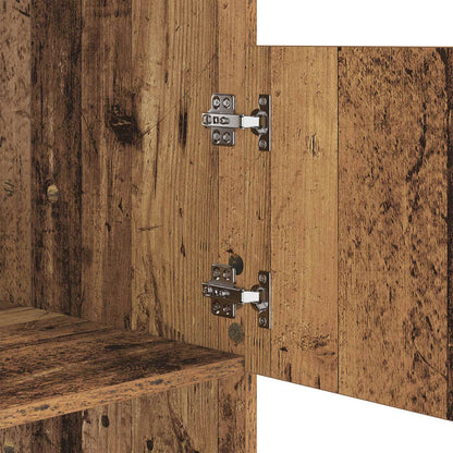 Laundry Cabinet Old Wood 50 x 68 x 102 cm Engineered wood
