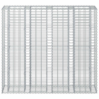 Gabion Raised Bed 2 pcs Silver 170 x 50 x 150 cm