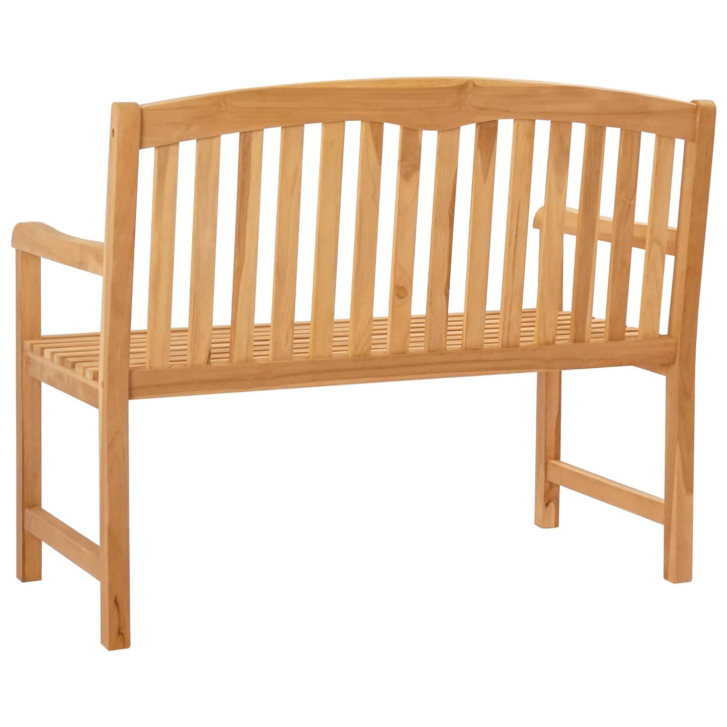 Handcarved Rose Bench 114 x 60.5 x 95 cm Solid Teak Wood