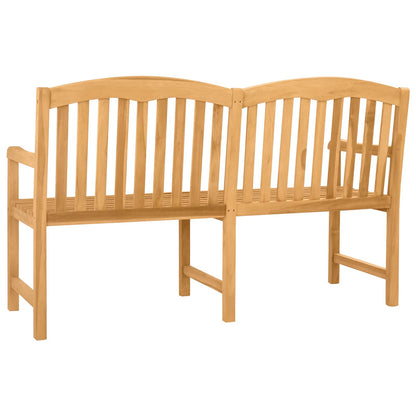 Handcarved Rose Bench 179.5 x 61 x 90 cm Solid Teak Wood