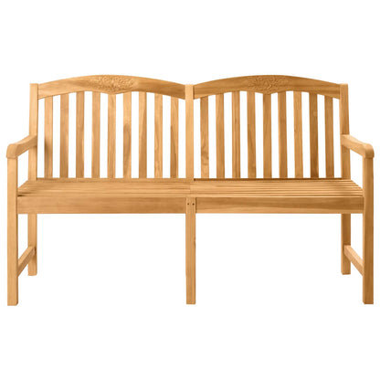 Handcarved Rose Bench Natural 179.5 x 61 x 90 cm