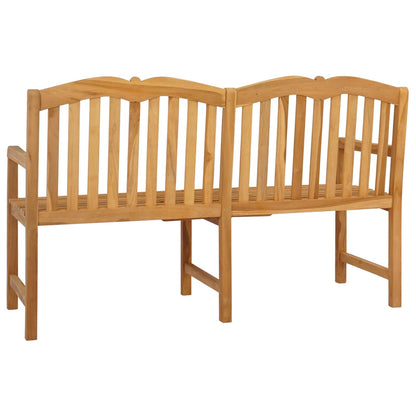 Handcarved Rose Bench Natural 150.5 x 60 x 95 cm
