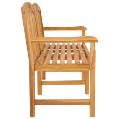 Handcarved Rose Bench 150.5 x 60 x 95 cm Solid Teak Wood