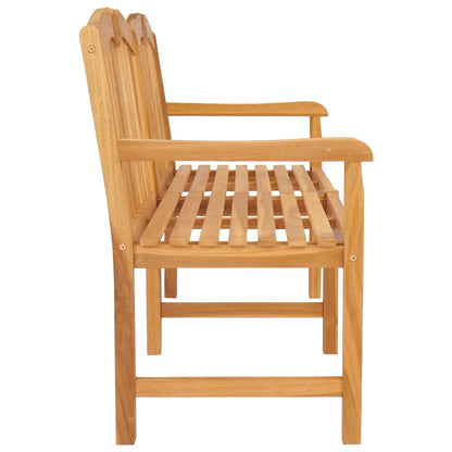 Handcarved Rose Bench 150 x 60.5 x 95 cm Solid Teak Wood
