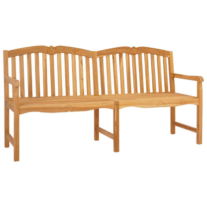 Handcarved Rose Bench Natural 180.5 x 60 x 96 cm