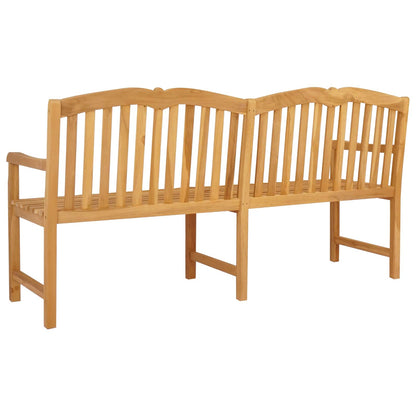 Handcarved Rose Bench Natural 180.5 x 60 x 96 cm