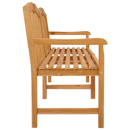 Handcarved Rose Bench 180.5 x 60 x 96 cm Solid Teak Wood