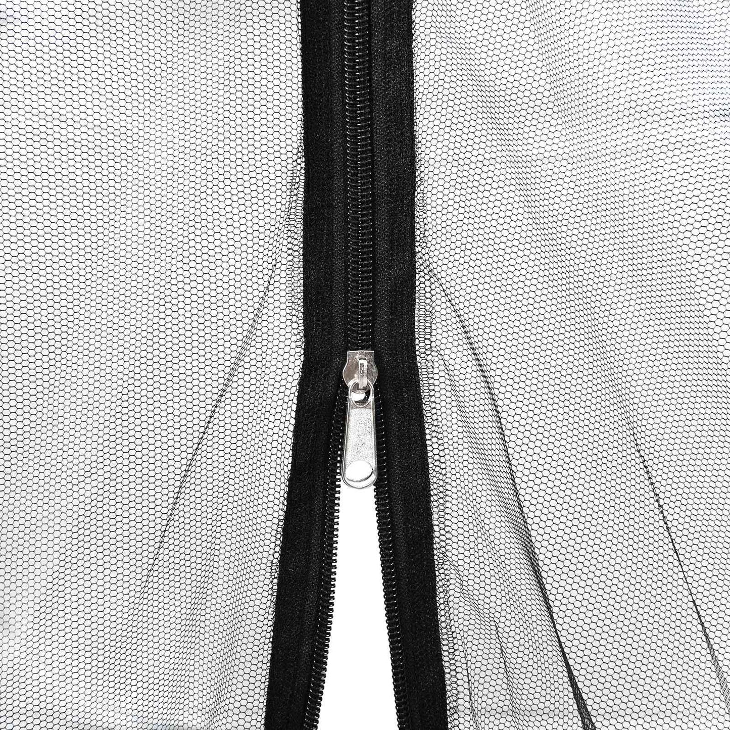 Garden Mosquito Net 156 Mesh Black 3 x 6 x 2.5 m Polyester