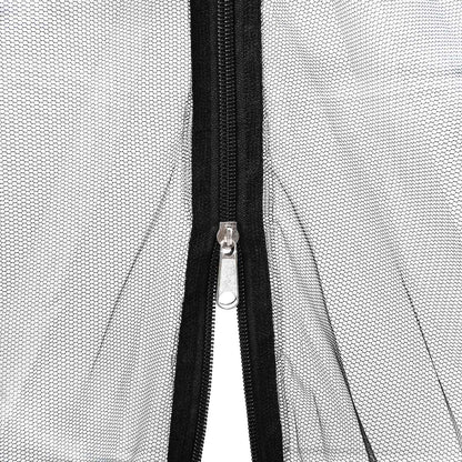 Garden Mosquito Net 156 Mesh Black 3 x 6 x 2.5 m Polyester