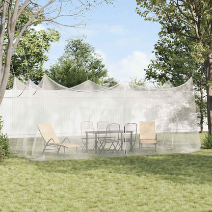 Garden Mosquito Net 156 Mesh White 3 x 6 x 2.5 m Polyester