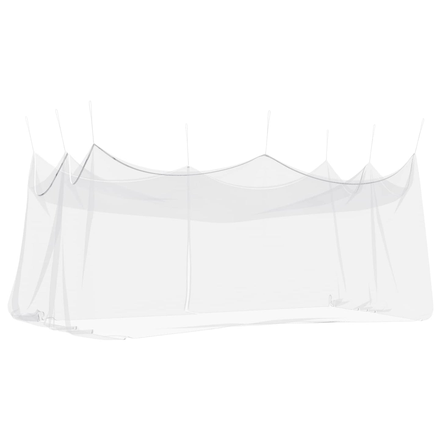 Garden Mosquito Net 156 Mesh White 3 x 6 x 2.5 m Polyester