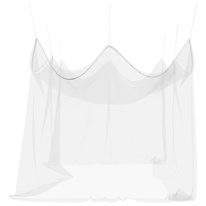 Garden Mosquito Net 156 Mesh White 3 x 6 x 2.5 m Polyester