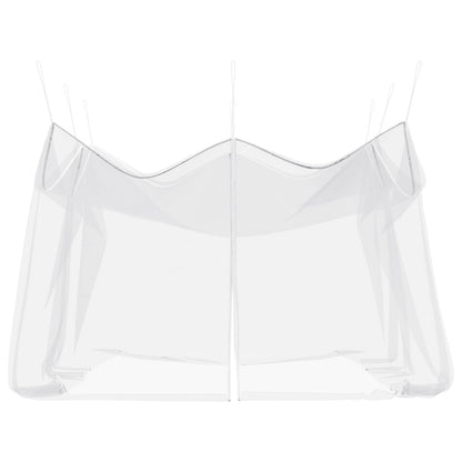 Garden Mosquito Net 156 Mesh White 4 x 4 x 2.5 m Polyester