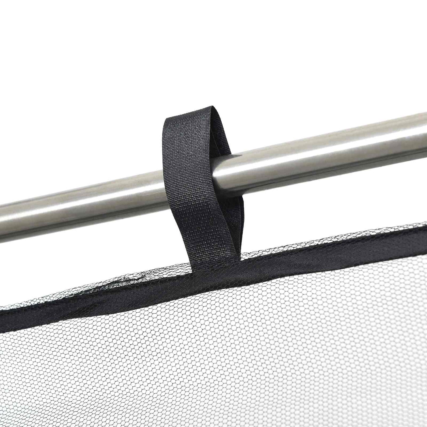 Mosquito Net for Gazebo 220 mesh Black 3.6 x 3.6 x 2 m