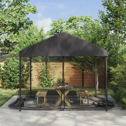 Mosquito Net for Gazebo 220 mesh Black 4.5 x 3 x 2 m Polyester