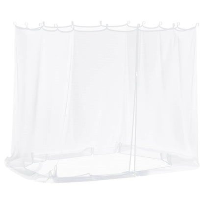Mosquito Net for Gazebo 220 mesh White 2 x 2 x 2 m Polyester